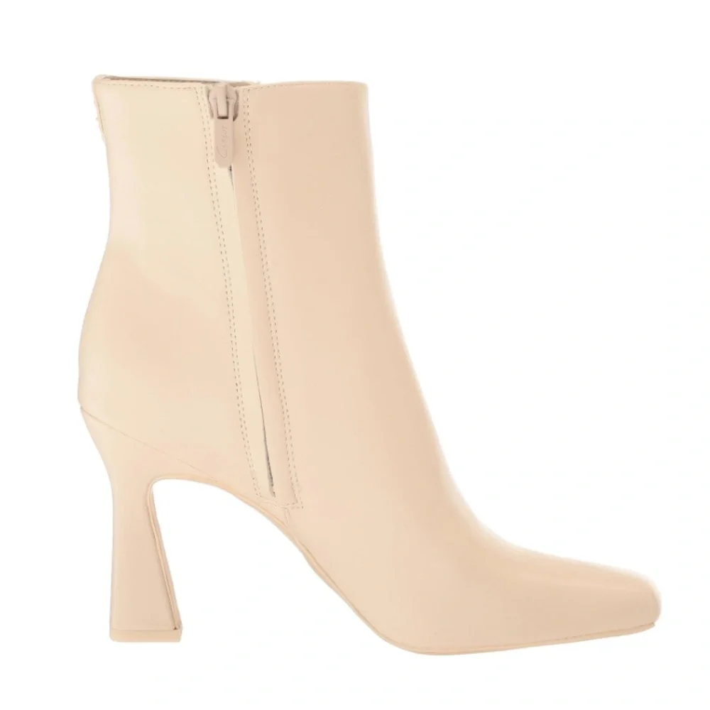 Women's Emma Square-Toe Zip Dress Booties - Picture 3 of 5